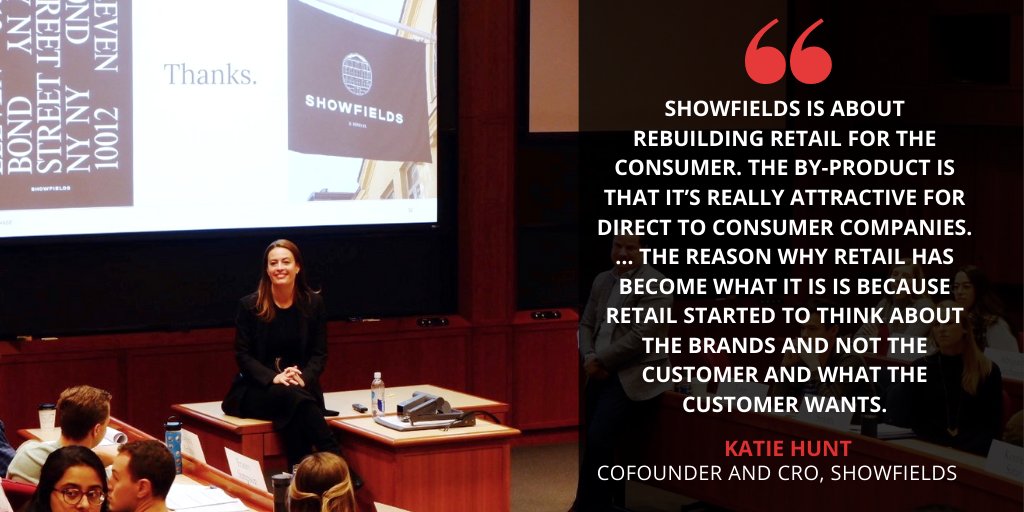 .<a href="/HuntForKatie/">Katie Hunt</a>, creative mind behind <a href="/showfields/">Josh Taylor</a>, at <a href="/harvardhbs/">Harvard Business School</a>'s Short Intensive Program (SIP) Moving Beyond DTC. #DTC #HBS #LifeatHBS cc <a href="/lschlesinger/">Len Schlesinger</a>