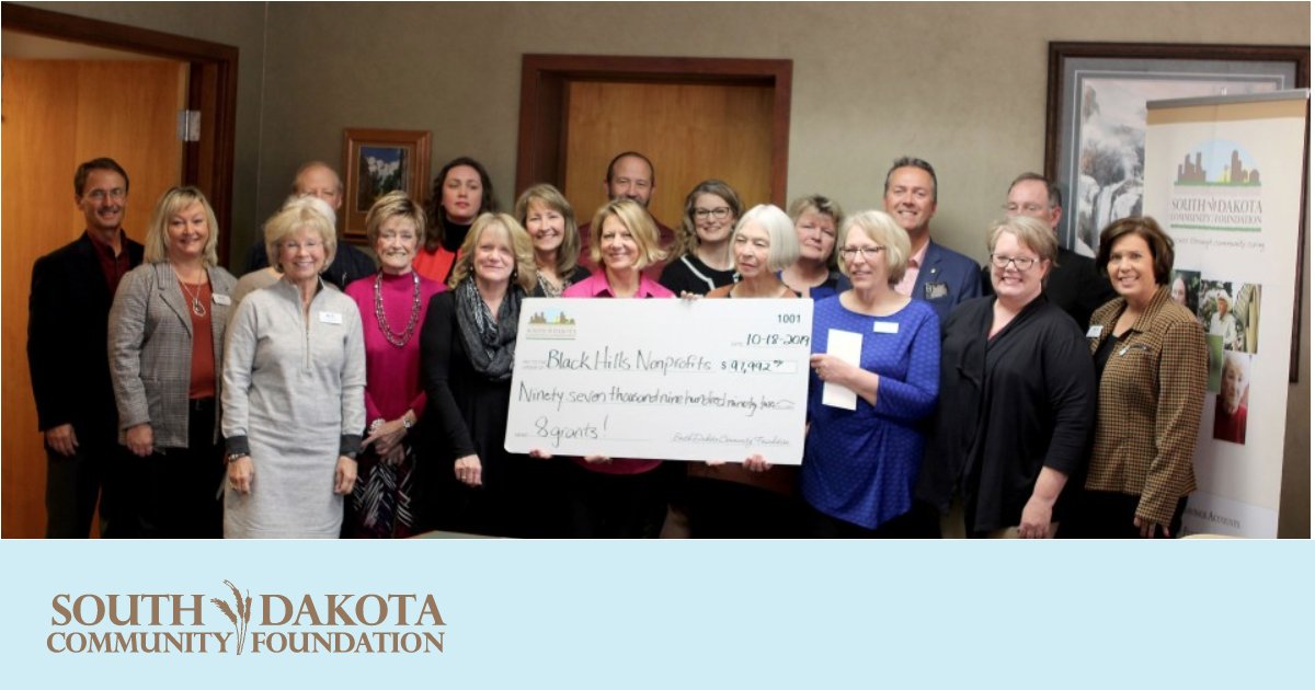 Seven West River area nonprofits have benefited from the South Dakota Fund and Community Innovation Grants. #StrongerWestRiver #StrongerSouthDakota

Thank you to these nonprofits for making our state stronger. If you're a nonprofit, learn more: bit.ly/349PImw