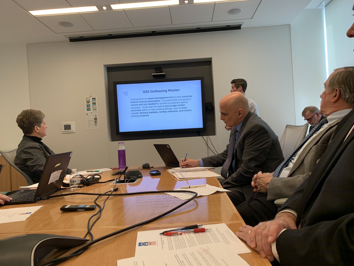 ACHPajorjani's tweet photo. Wonderful dialog and presentation by @USGSA today through our working group to Leverage Historic Federal Buildings. #GSAPBS https://t.co/EcxZnZRnCG