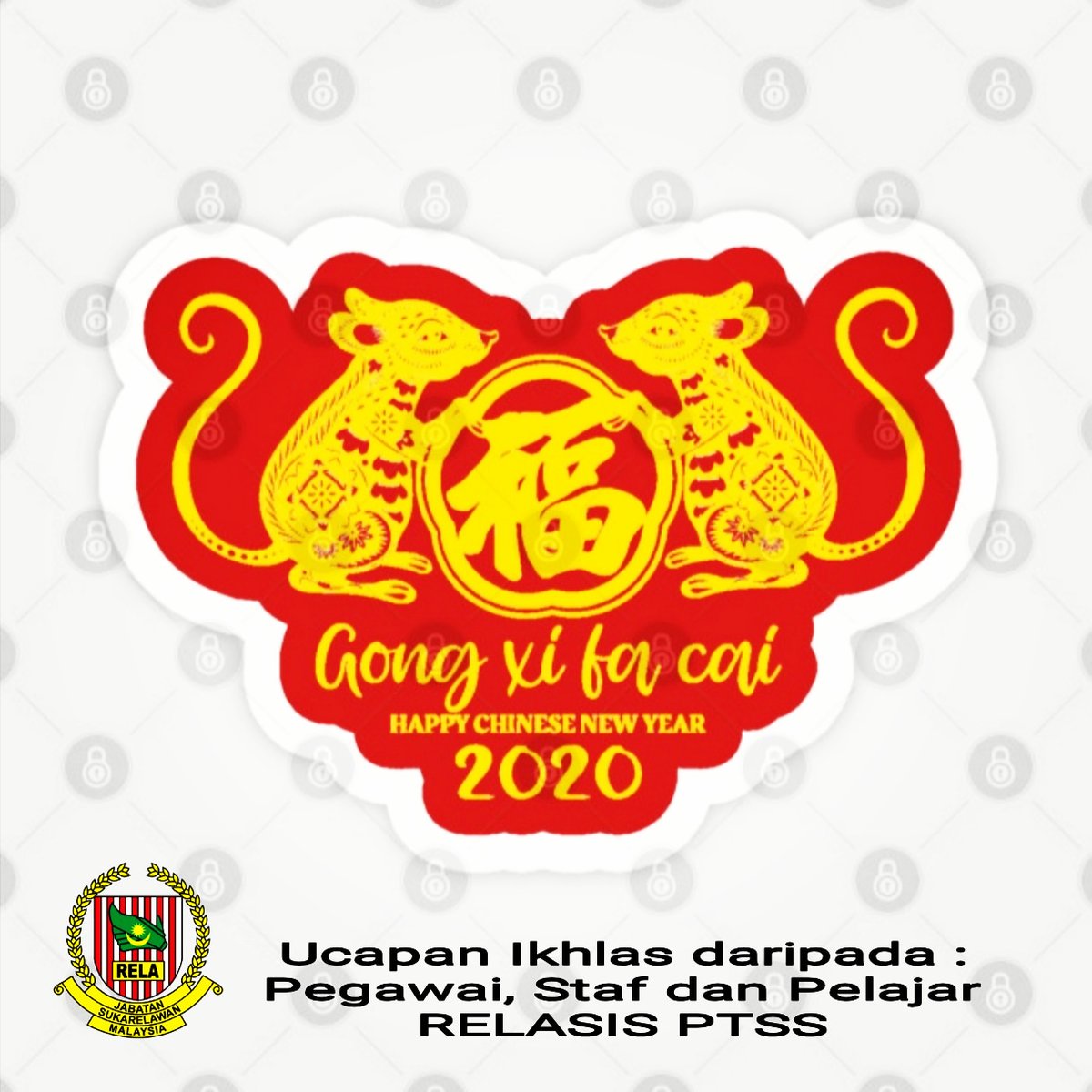 relasisptss's tweet photo. "Di balik kesabaran tersimpan benih-benih kebijaksanaan. Jadikan kesabaran sebagai awal memulai tahun yang baru. Selamat Tahun Baru Cina 2020."
#rayacina
#alafbaru
#relasisraya https://t.co/vSx7gNhyro