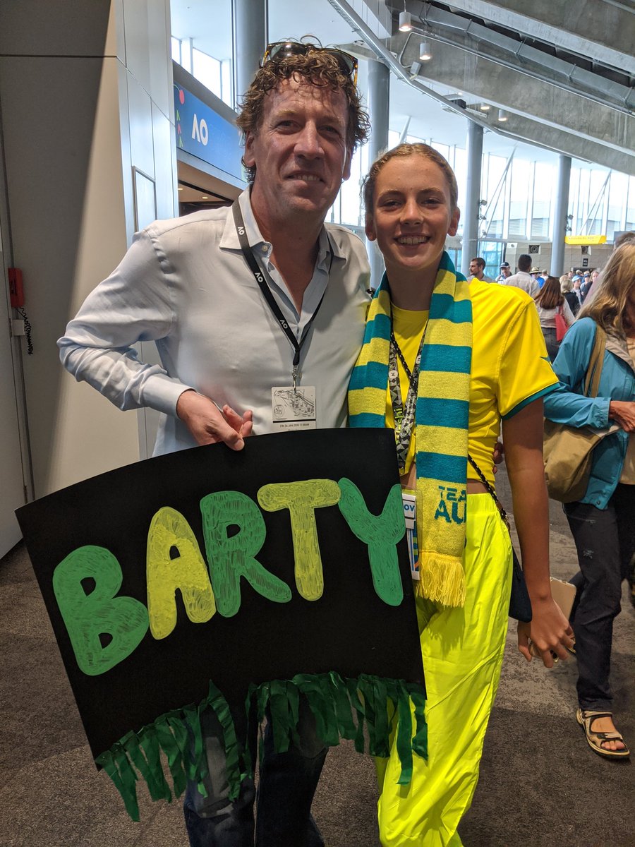 willo_in_melb's tweet photo. How good is Ash Barty? #AusOpen #aoselfie https://t.co/FjFHb84NRA