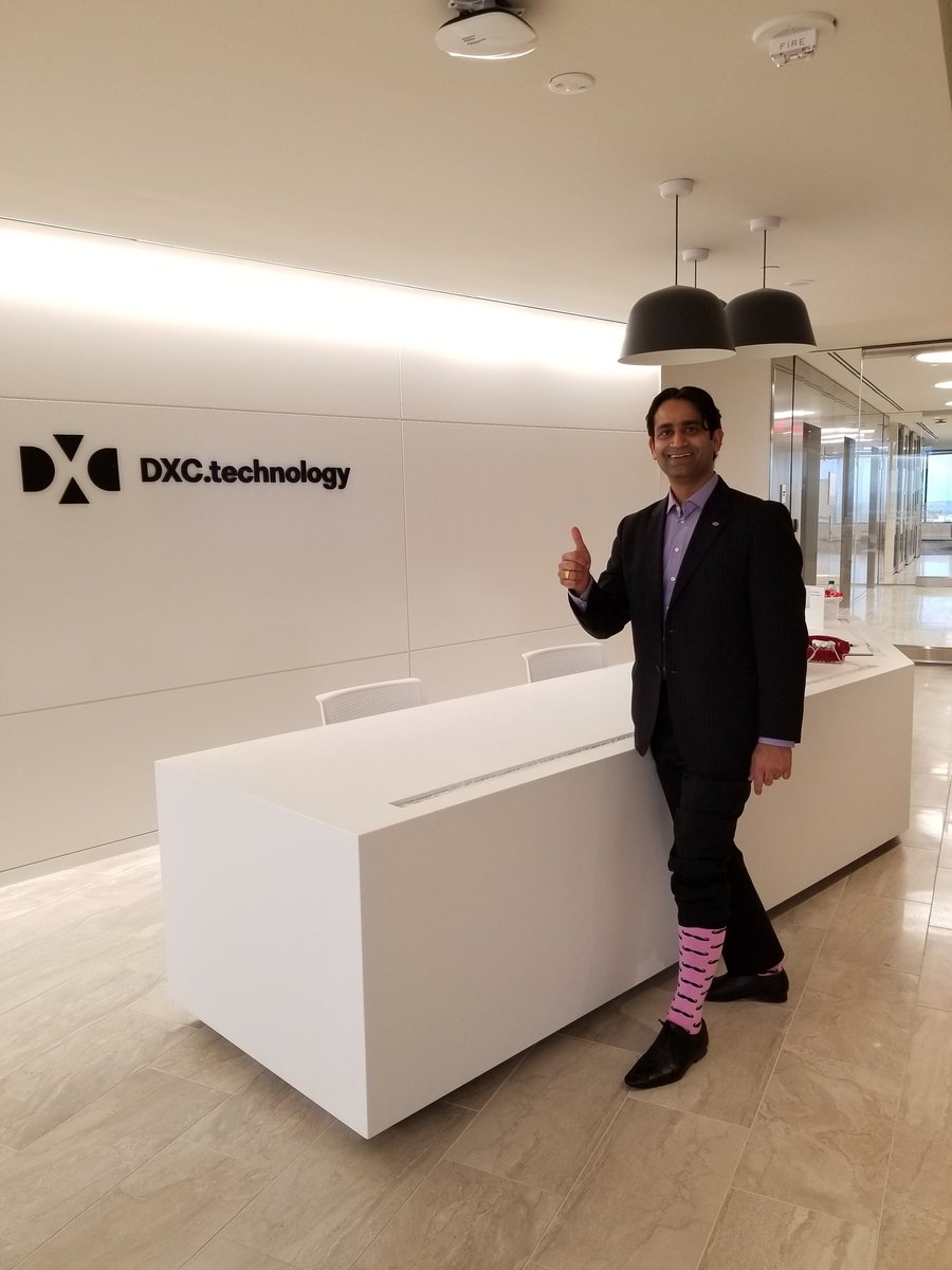 nextgenCIO's tweet photo. DXCTechnology: RT vishnu_saxena: First #pinksocks landed DXCTechnology DXCHealth at our #digitaltransformationcenter⚡ in a beautiful, lively city of #NewOrleans !! Looking forward to bringing more #pinksocks 💕 👍 #hcldr #HIMSS20 #digitalhealthinnovati… https://t.co/U6eCRQJ9Cv