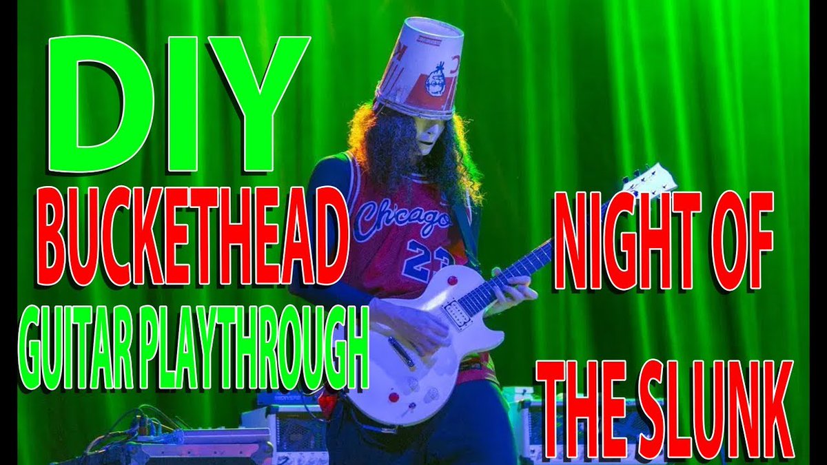 Heinsightmedia1's tweet photo. New vid up on youtube make sure to share like and sub:) #buckethead #slunk #guitarist #musician #youtuber #playauthentic #playunauthentic #chibson #recordingstudio https://t.co/m6BXwE9QXI