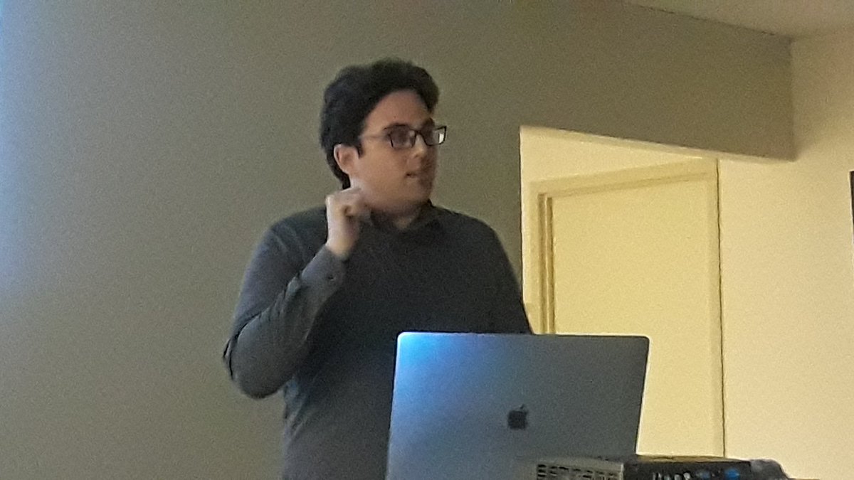 MittTechnology's tweet photo. Watching "Scaling up SSR'd React" by @ErnestoPye of @_Americaneagle @ Northwest Chicago JavaScript meetup @PSCGroup
#javascript #reactjs #react #nwcjs @joemaddalone
@MarkyRoden @DigitalPrimates https://t.co/FTspb89CtP
