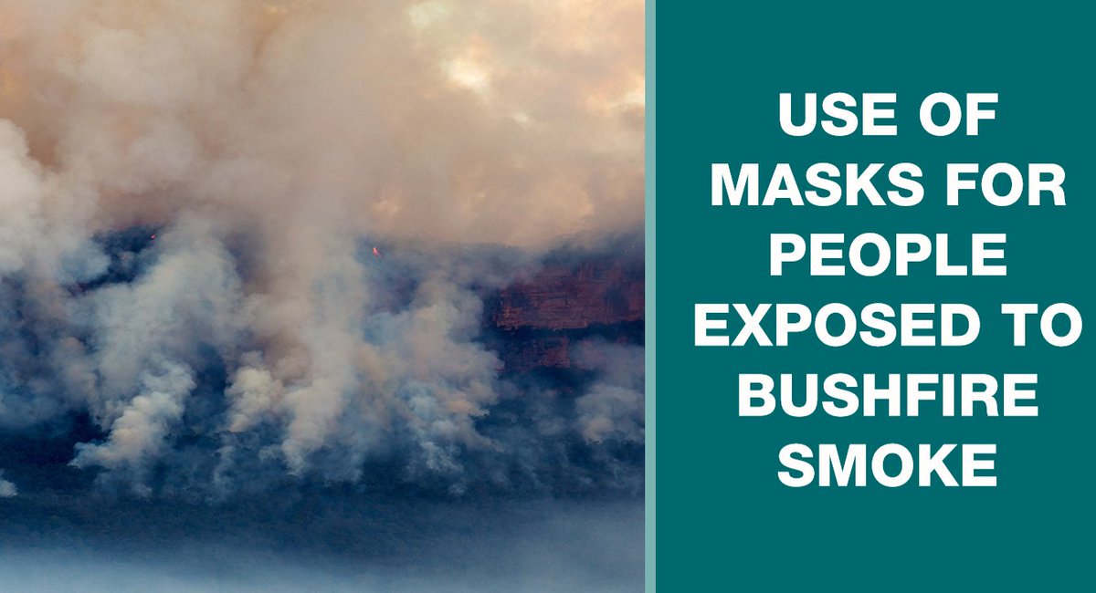 healthgovau's tweet photo. Wherever possible, people should avoid smoke by staying indoors with the windows and doors shut. #P2masks can help protect against smoke but only if used properly. Learn more at https://t.co/c1G0eN70bt https://t.co/rdNsc4GQtS