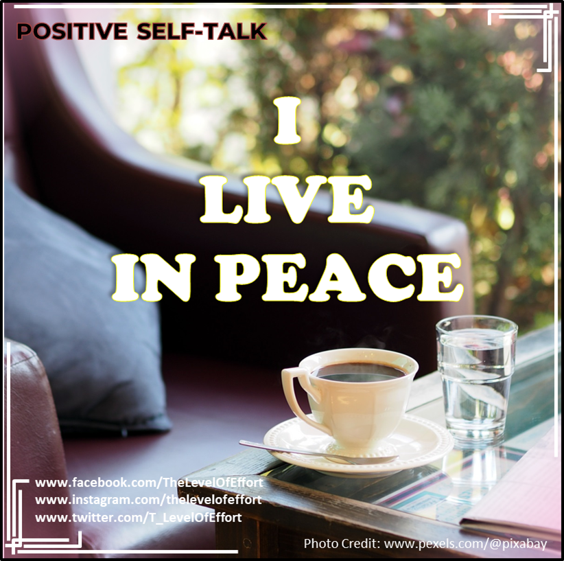 T_LevelOfEffort's tweet photo. "I Live in Peace"
#TLOE #Positiveselftalk #Motivational #Inspirational #selftalk #nyc #dubai #london #nz #Quoteoftheday #selflove #selfcare #mentalhealth #selfreminder #selftalkmatters #selftalksoultalk https://t.co/P6GfLCo6gn