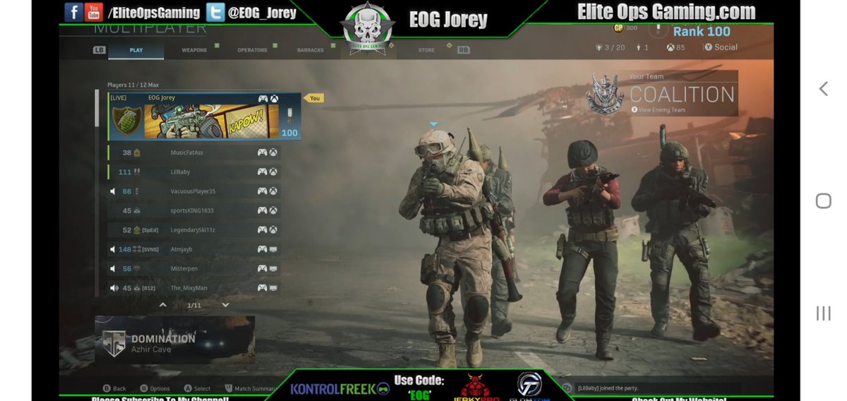 Team_EOG's tweet photo. Who wants to stream for EOG? We need more streamers to get the word out about https://t.co/pDBjShk5tu 🤔 #Streamers #twitch #SupportSmallStreamers #recruitingstreamers https://t.co/fcC1ibehOg