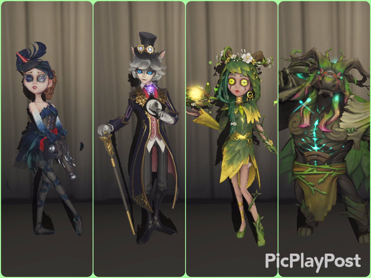 個人的に好きな衣装の組み合わせ👻💜
#第五人格