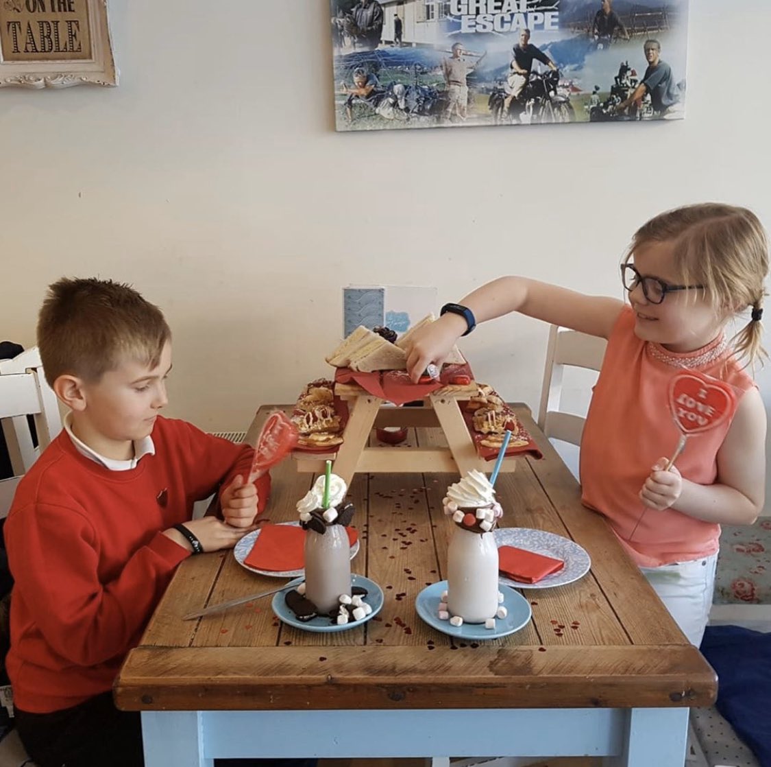 crepeescaped's tweet photo. Tomorrow is the Welsh valentine day Santos Dwynwen. Don’t forget to book a special treat for someone you love. Or get booking for Valentine’s Day 💙 #thecrepeescape #thecrepeescapepenarth #crepeescape #valentines #afternoontea #santosdwynwen #stdwynwensday #valentineday #love https://t.co/wvPd7RBfq7