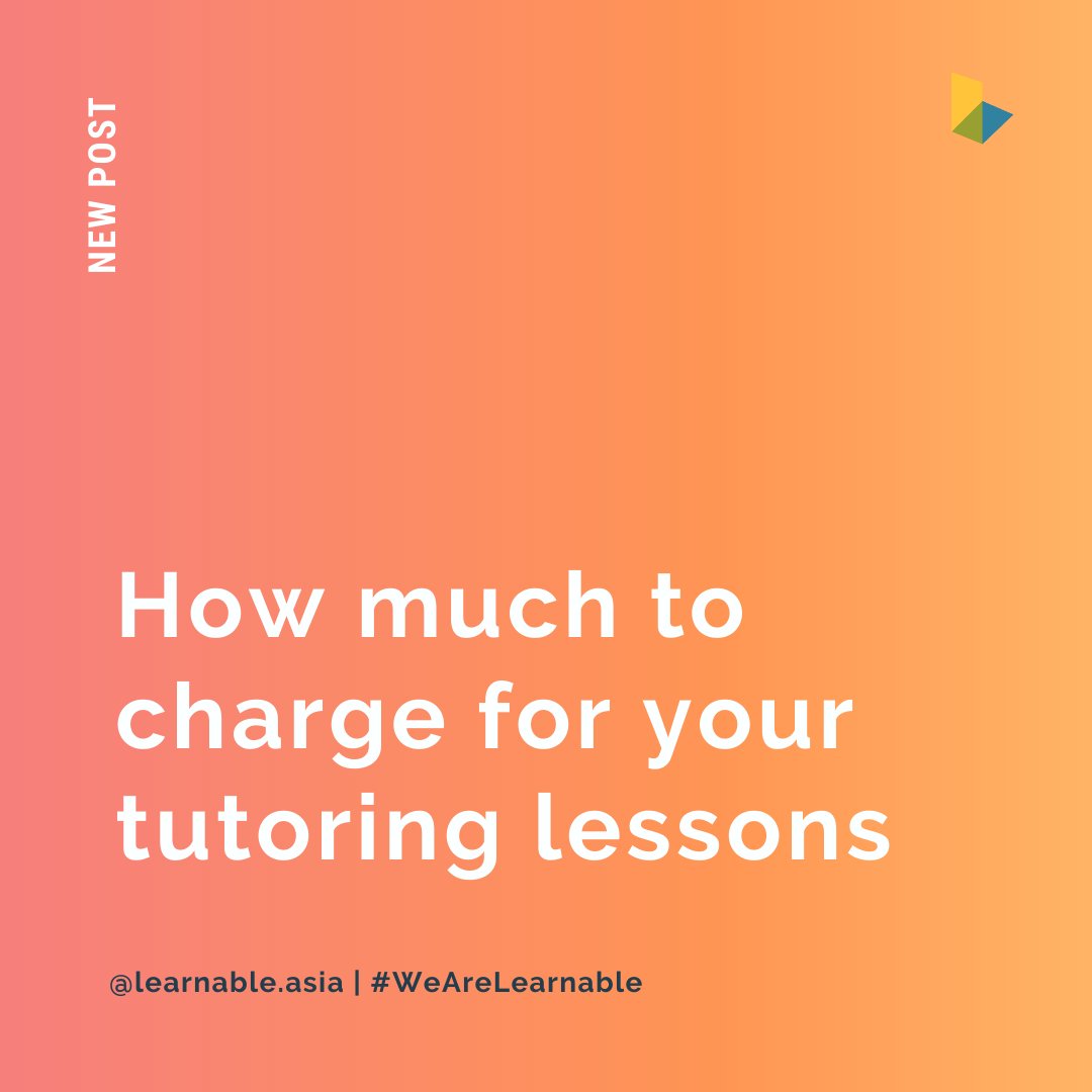 LearnableAsia's tweet image. New on the #LearnaBlog ⚡ For those just starting out as tutors, we’ve collated tuition rates across all levels for you! –

blog.learnable.asia/tuitionsingapo…

#LearnableAsia #Learnable #WeAreLearnable