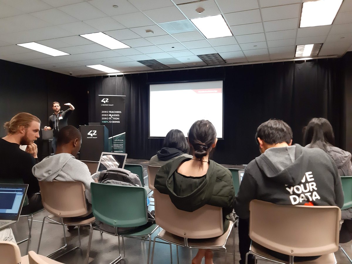 srdan1234's tweet photo. Attended a great workshop on REST APIs. @kintone makes Database Management easy. The speaker @nimgrinvald was excellent and the team was very helpful with keeping me on board. https://t.co/5EOXPieVlB #42siliconvalley https://t.co/dUnAgDTXms