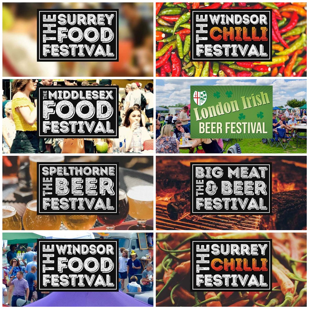 Got all the dates booked and tickets bought for our Food Festivals this year? Stalls, Chefs, &amp; Musical acts are all booking up, so watch this space for more information. Or if you can't wait, check out thelocalfoodwestival.com 
Only 13 weeks till #thesurreyfoodfestival