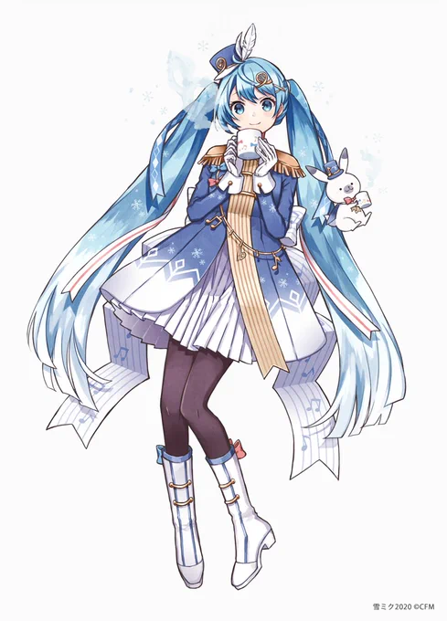 2/4から札幌で開催される『SNOW MIKU 2020』×アニメイトカフェ出張版の雪ミクさんイラストを描かせていただきました!よろしくおねがいします〜っ
https://t.co/h0Md4gj7Vh 