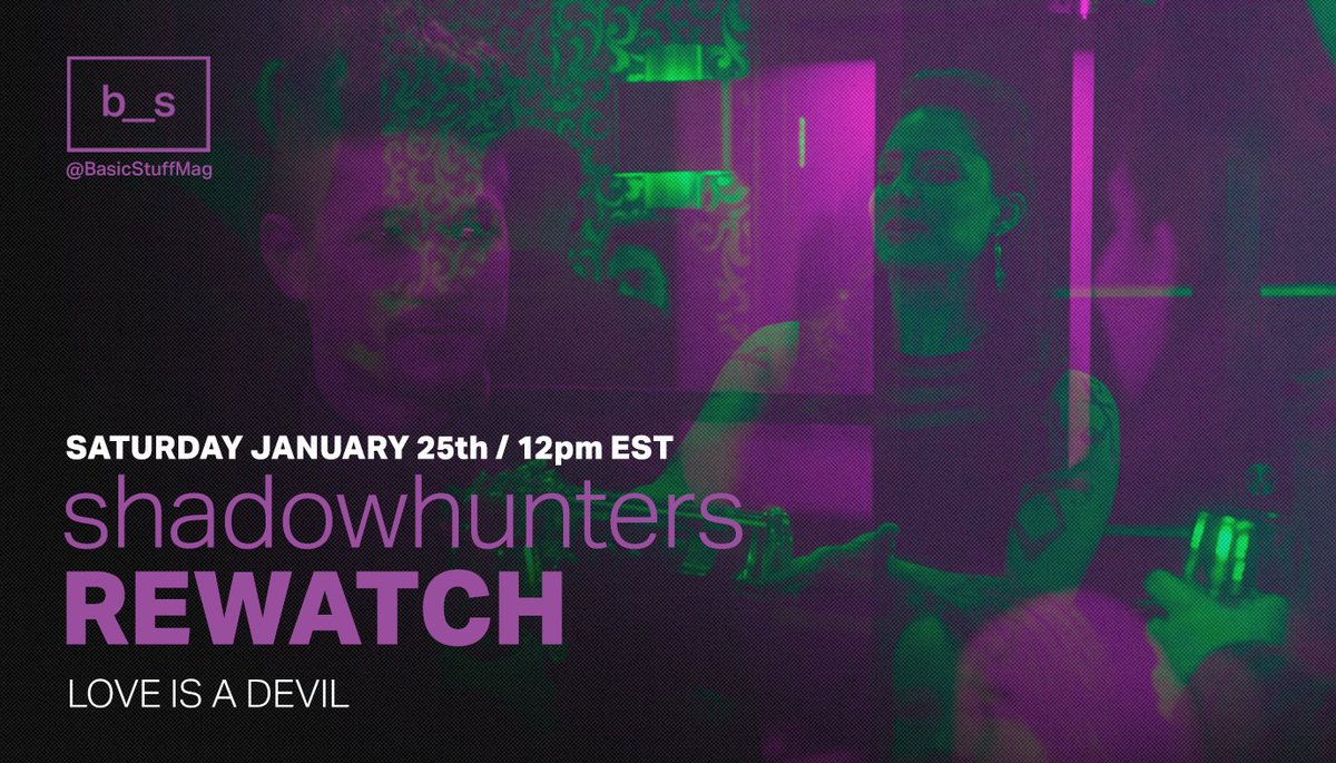 BasicShadowStuf's tweet image. Don't miss this week's rewatch! We are watching #Shadowhunters 2x08. Featuring: #Malec, a killer party, Alec "Wild as hell" Lightwood, and an overabundance of cats.