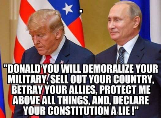 StarCreativeI's tweet photo. @MarshaBlackburn #TraitorTrump is an #EnemyOfTheState and #EnemyOfThePeople. Marsha and the #GOPutin are #KOMPROMIZED! #TraitorsSupportTraitorTrump #ImpeachedForeverz https://t.co/V4sLaJCiiF