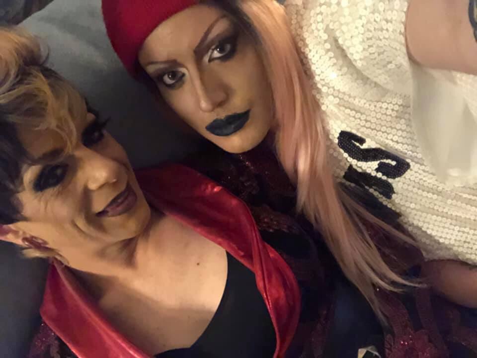 iamwillcyrus's tweet image. I Can Beat That @stormegoddess - The Night #vanitycyrus Was Born #Dragqueen #Family