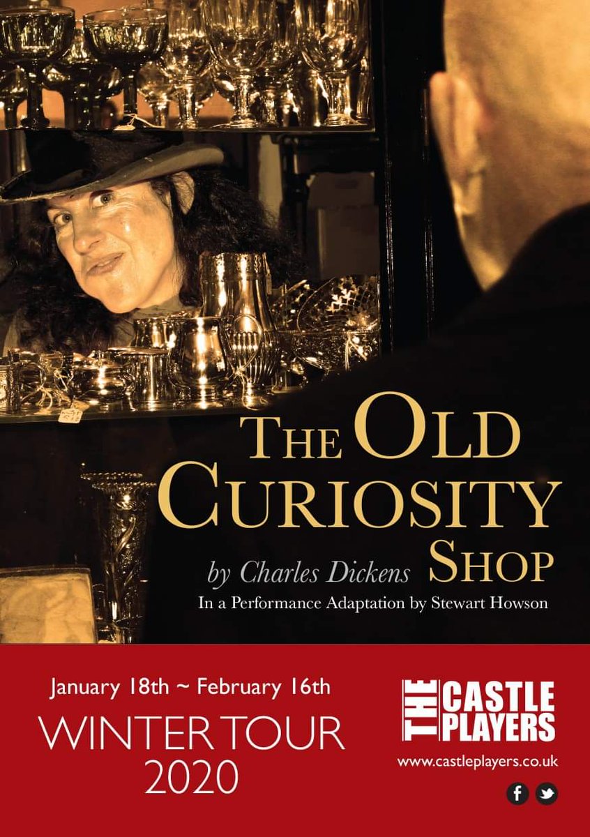 thecastleplayer's tweet photo. This weekend we're bringing The Old Curiosity Shop to Blackwell, Darlington on Saturday and Ingleton Village Hall on Sunday. See details below for tickets for all remaining performances. Get them quick! https://t.co/OwY3aw2aND