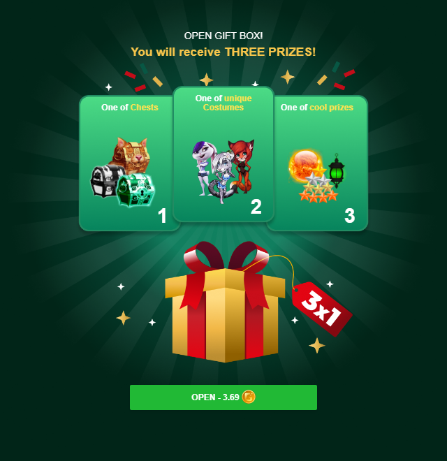 galaxy_en's tweet photo. 3 PRIZES AT ONCE 🎁
Wanna win Precious Chest, Package of Authority stars and unique Costume in one go? Open Gift Box now! #galaxychat https://t.co/MyyKAzJ4b9