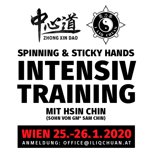 iliqchuan_at's tweet photo. Dieses Wochenende 25./26.1.2020 findet das Intensiv Training mit Hsin Chin in Wien statt. Es gibt noch wenige
freie Plätze. Melde dich jetzt an. https://t.co/bKQm4xepoZ #zhongxindao #iliqchuan #zxd #ilc #samchinway #trainingwien #wien #workshop #training #originalilc #KungFu https://t.co/bzDQaRzsxN