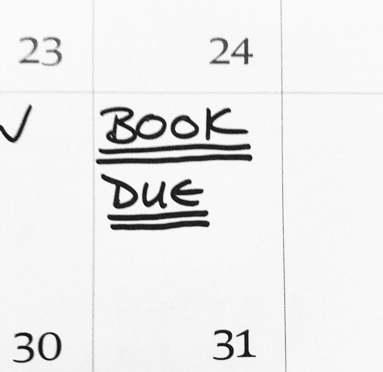 BeginningCat's tweet photo. One week to go!
#bookdue #amwriting #amediting #beginningcataloguing #deadline https://t.co/oCwxUQrM8Q
