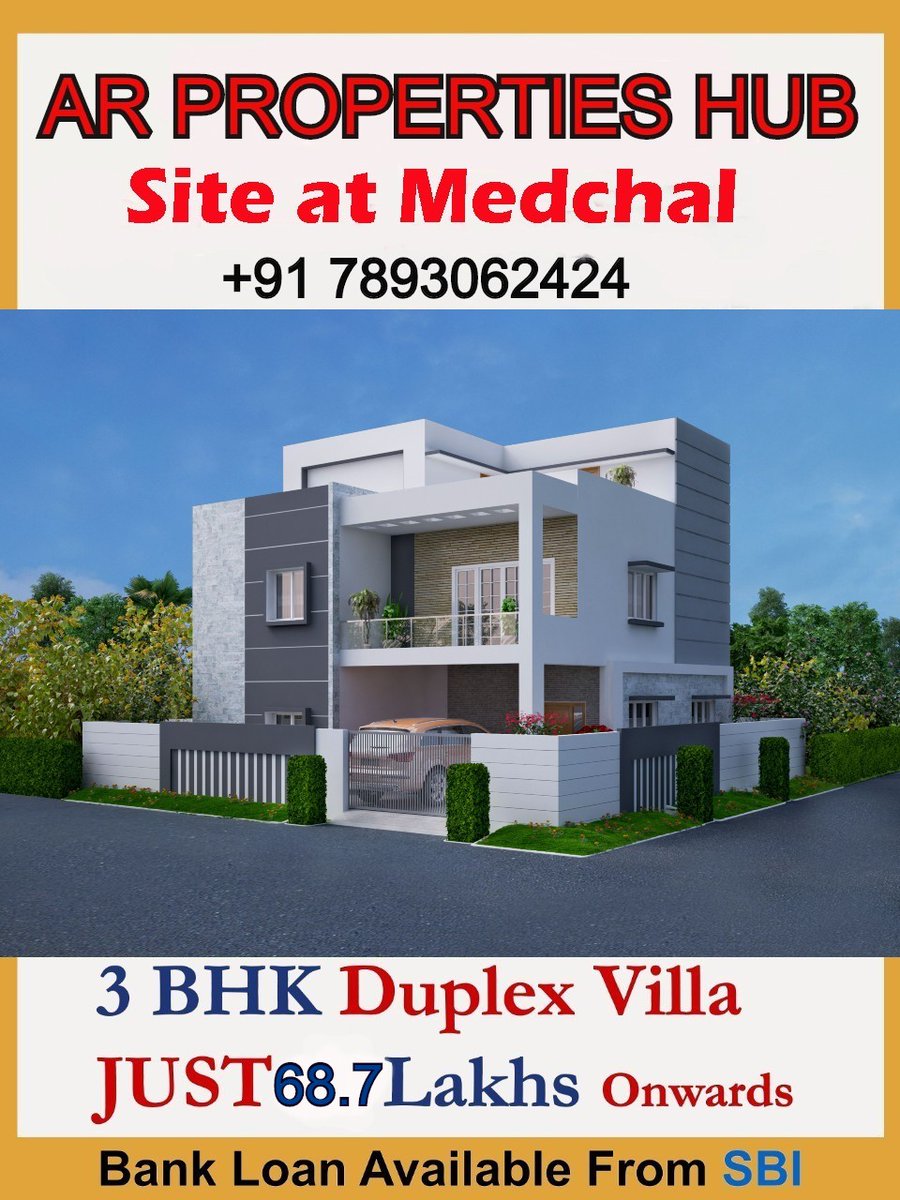 properties_ar's tweet photo. 🏡🏡🏡🏡🏡🏡🏡🏡🏡🏡
 Medchal Plots Jackpot offer:
👉HMDA Open plots 250 Feet Highway Road Facing 
 Contact: +91 7893062424
@http://arpropertieshub.com/
 #villas #openlands #independenthouses #farmlands #Duplexvills #1bhk #2bhk #3bhk #Duplexhouses
#hyderabad #plots #flats #houses https://t.co/GfzZ5aePnx