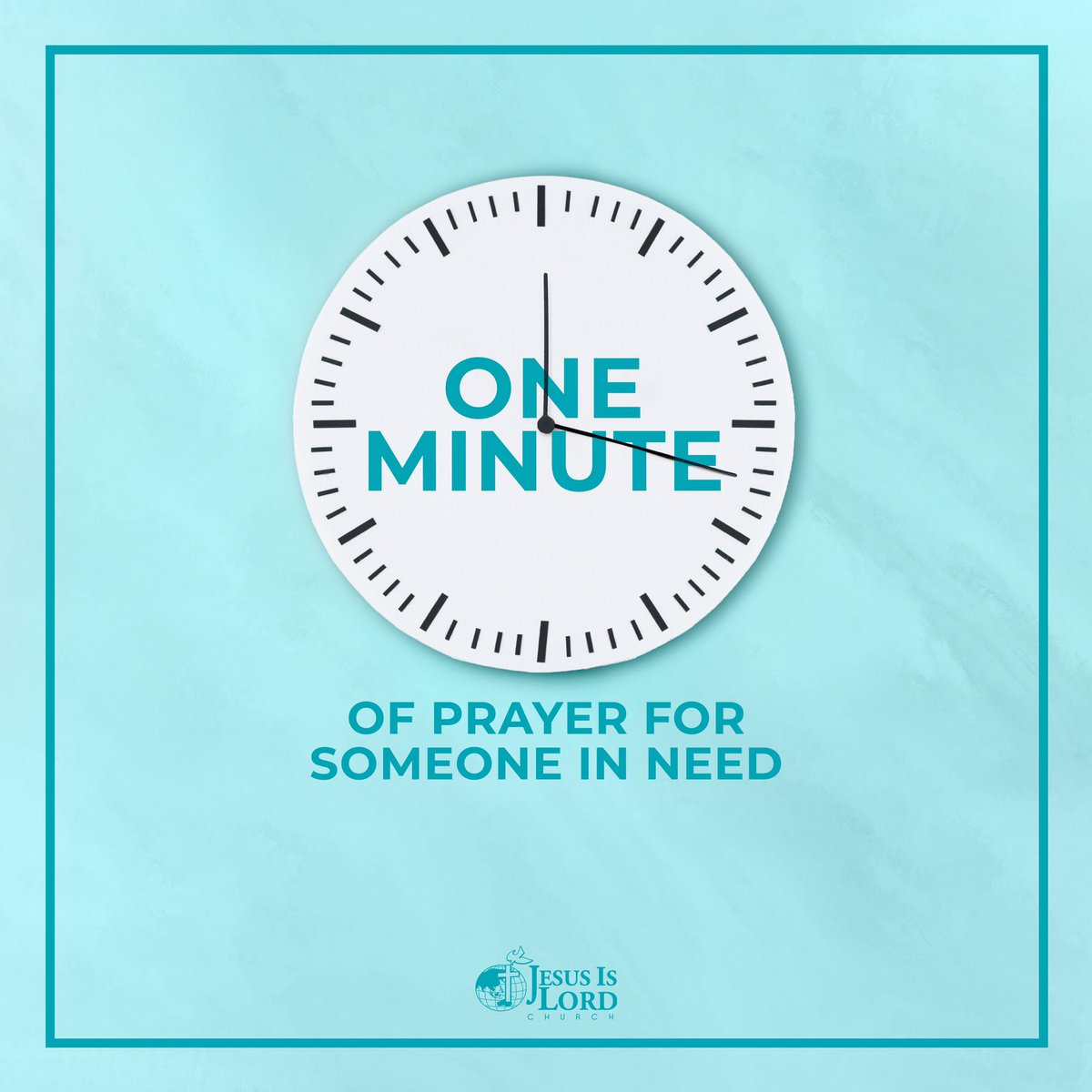 JILWorldwide's tweet photo. Would you spare at least a minute to pray for a person whom you think is in need today?โฃ
โฃ
#Jesus #JIL #JesusIsLord #JILChurch #JILWorldwide #JILCW2020 #OneInChristsVision #OneMinute #60Seconds #InNeed #Pray https://t.co/CQ3zCH1mYp