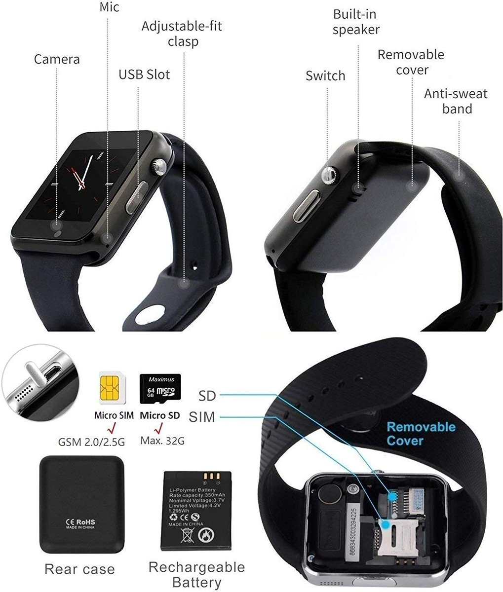 sellingstories's tweet photo. A1 Smart Watch Phone Camera SIM Card Pedometer - Black https://t.co/8KyZj3iopO