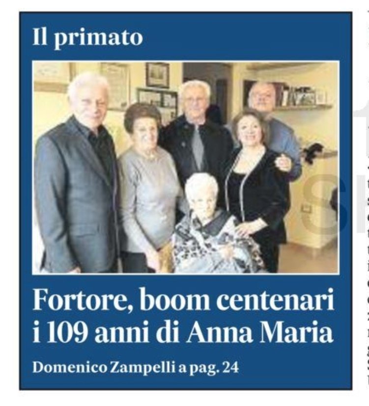 MimmoZampelli's tweet photo. Terra di centenari, il #Fortore, in provincia di #Benevento. Oggi la signora Anna Maria Capuozzo festeggia i suoi 109 anni a #Molinara, piccolo paese che ha visto 17 centenari negli ultimi 20 anni. Ne parlo sul @MattinoBn edizione locale del @mattinodinapoli https://t.co/hfw7cjSE1K