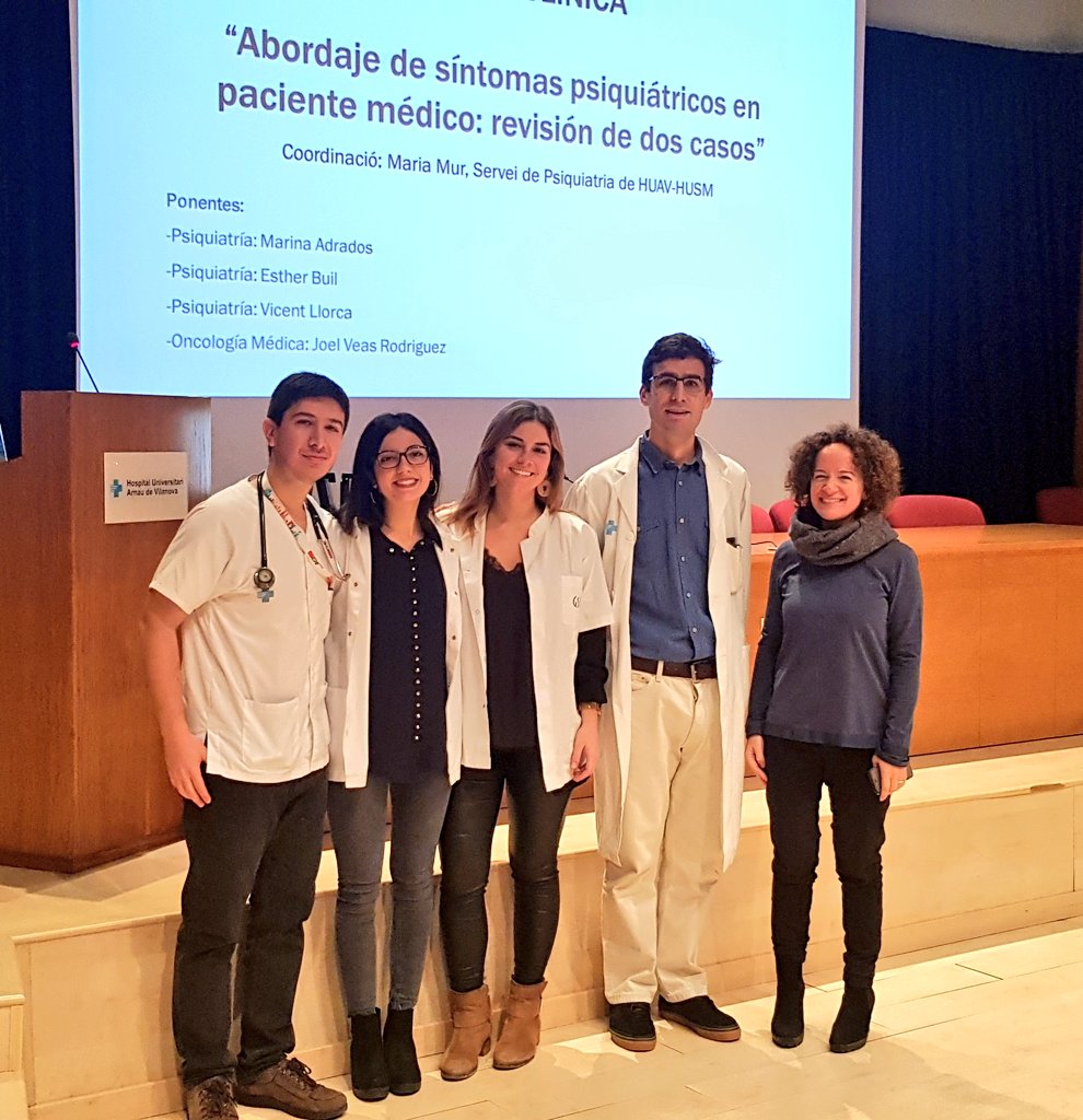 Llu1sSurroca's tweet photo. Avui a les 8 del mati a @harnaulleida #sessioclinicaresidents2020
"Abordatge de símptomes
psiquiàtrics en pacient 
mèdic: revisió de dos casos”
Coordinació: Maria Mur
Ponents: Marina Adrados, Esther, Vicent Llorca, Joel Veas Rodriguez https://t.co/WPcksNIpWU