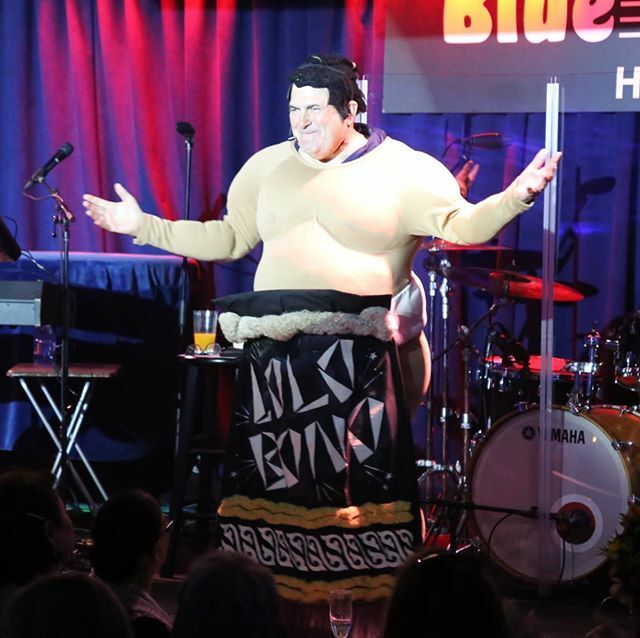 bluenotehawaii's tweet photo. Yes, that really is a #Portagee in a #SumoSuit! Frank DeLima came out to a roaring crowd tonight at @andybumatai’s Comic2Comic Show!
-
"The ability to draw laughter or a smile is one of the greatest gifts you can give to people."-Frank DeLima
. . .
#Fran… https://t.co/37s11VIPIz https://t.co/wqkZb3y6J6