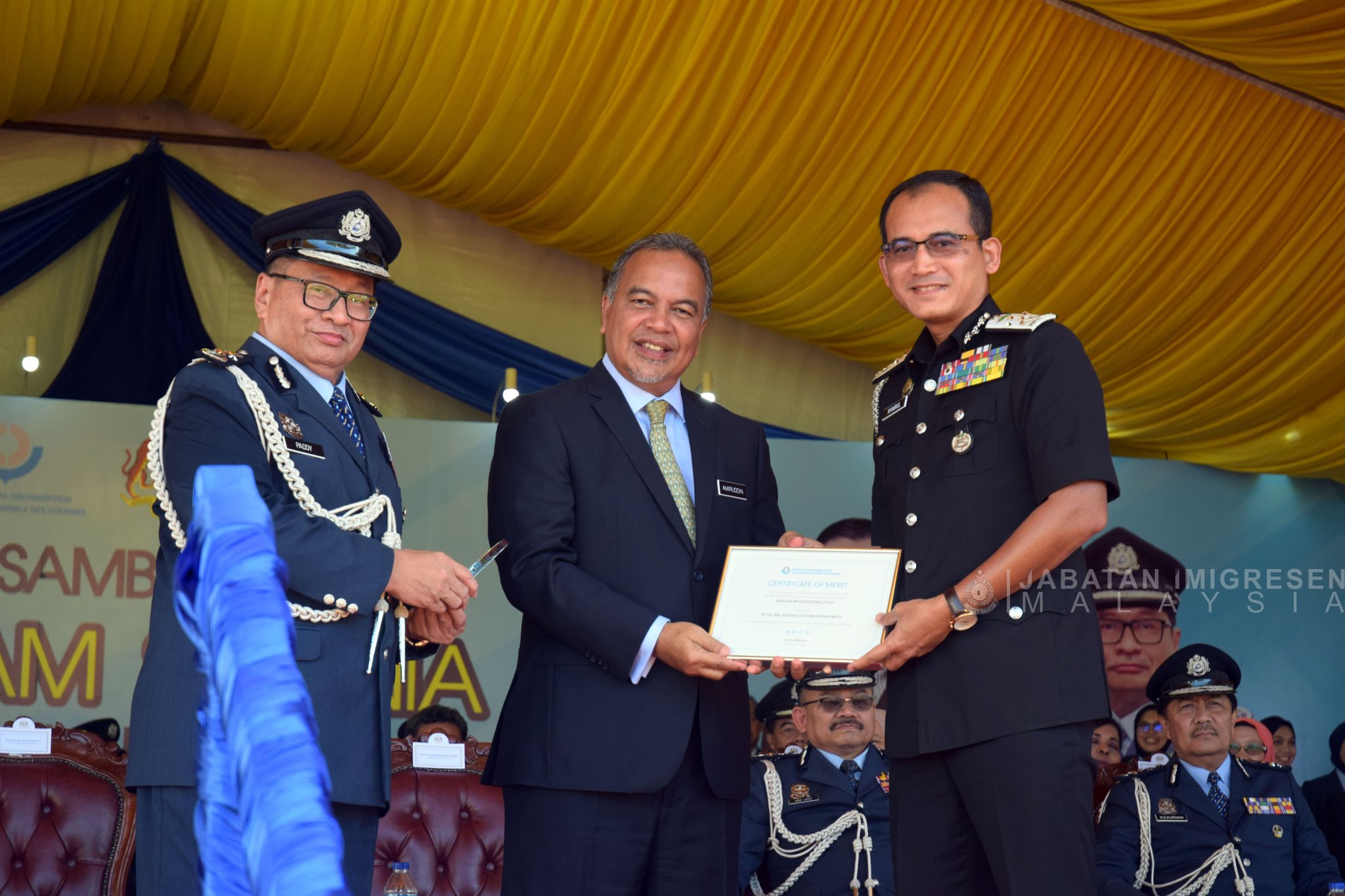 Imigresen Malaysia On Twitter Certificate Of Merit On The Occasion Of The International Customs Day 2020 The World Customs Organization Awards To Jabatan Imigresen Malaysia 23 January 2020 Thursday Kompleks Kastam Wpkl