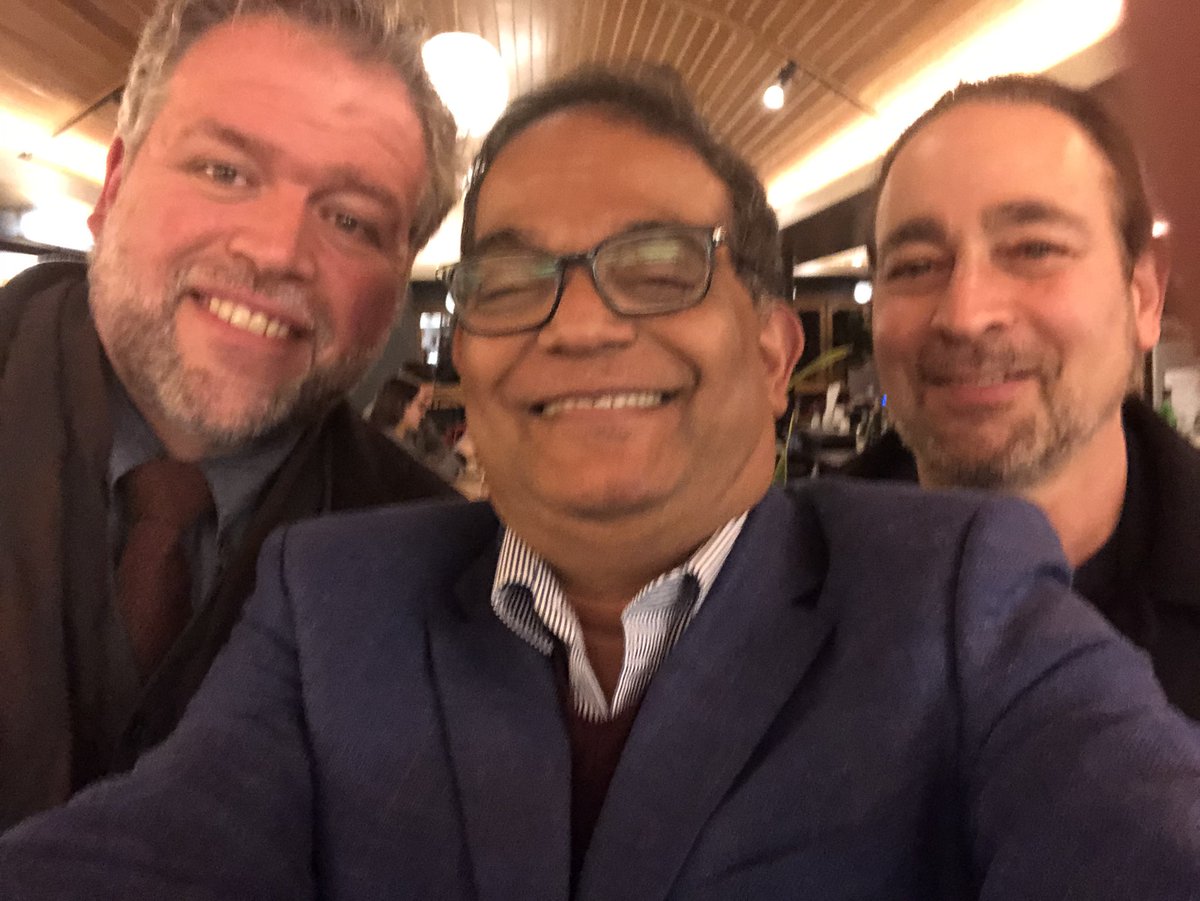 AmitavAcharya's tweet photo. What fun @mershoncenter, Ohio StateU today with @Prof_BearB & his team of grad students who had me to a modeling session on #MultiplexWorld at Transnational Data Analytic Institute, plus lovely chat with Alex Wendt & Randy Schweller. Who said academia (or Columbus, OH) is boring https://t.co/BNOmiGDZJq