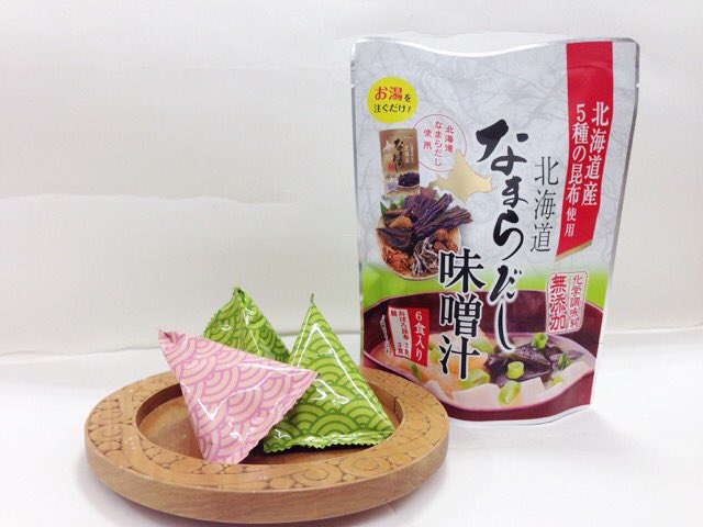 北海道おみやげ情報 By たぬきや 札幌中心部最大級のお土産店 北海道なまらだし味噌汁 即席みそ汁 顆粒タイプ 内容量 おぼろ昆布 3 鮭 3 価格 税込 648