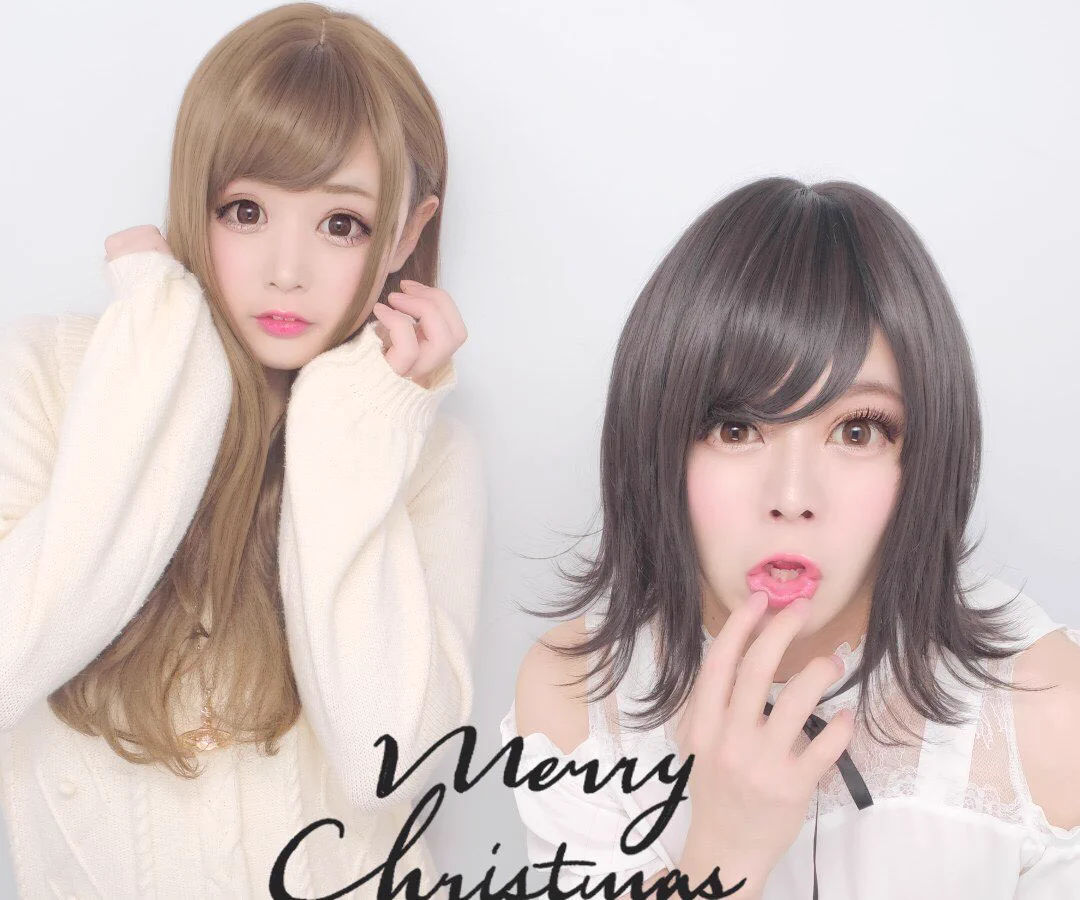 加工技術がすごい？カワイイ女の子の正体はおっさん二人www