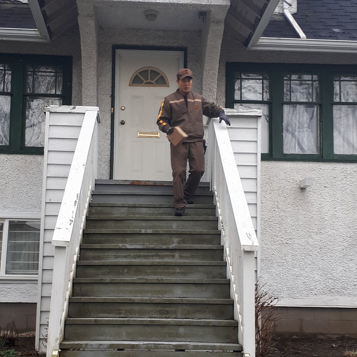 ron_dewsbury's tweet photo. It seems like just yesterday I trained him on 3 points of contact.  1 year of safe working for my buddy Dennis!
@adam_b_ups https://t.co/H3pL07Wfp4