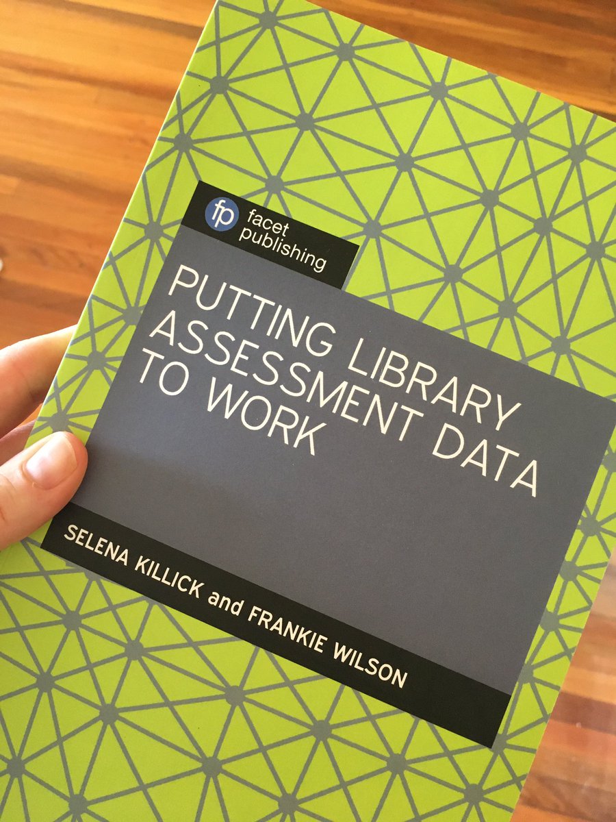 thorpe_clare's tweet image. Bought myself a birthday present. Looking forward to learning from the case studies and experiences collated by @qualitydog &amp;amp; @SelenaKillick #LibraryAssessment #eblip