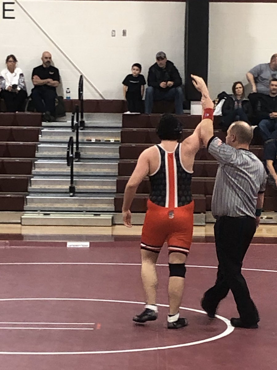 SHSWrest's tweet photo. Congratulations David Dehisi on your first win and doing it with a pin! We are all proud of you. Keep up the hard work! https://t.co/yp62lrsJau