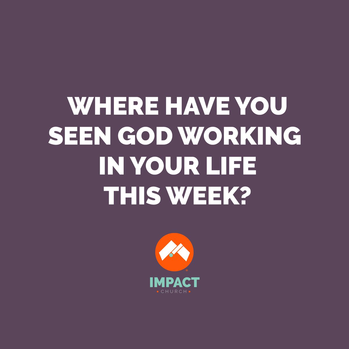 impactdcd's tweet photo. God’s work is anything in accordance with the will of God. Where have you seen God working in your life this week? Share with us in the comments below! 👇🏽 #impactdcd #morethanpossible #doingchurchdifferently #conversationswithgod #church #community #God #family #love #godisgood https://t.co/SUtXmhcI7M