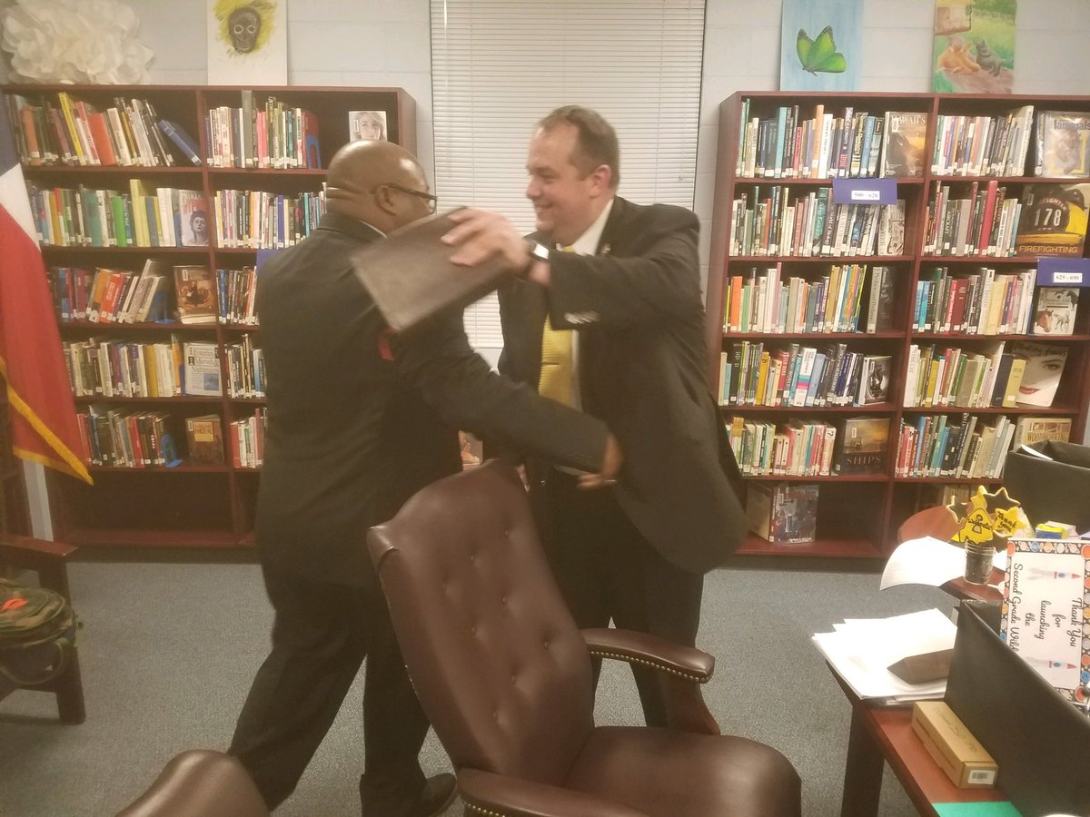 CodyMize's tweet photo. Thank you to the teachers, staff, administrators, students, parents, and community of @Winona_ISD. It has been my privilege to serve you. 

@DamenionMiller enjoy the journey. https://t.co/lDETKMBjnv
