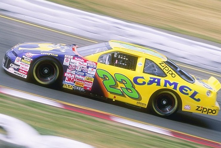 camel cigarettes racing Jimmy Spencer