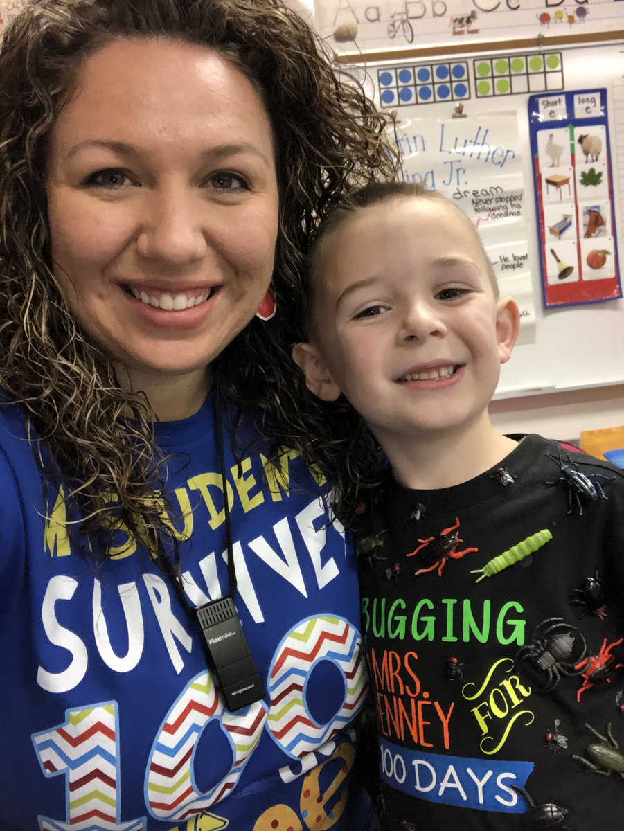mrscdenney's tweet photo. Who says teaching Kindergarten is stressful!? 😉 #100DaysOfSchool #agingbooth 👵🏻 https://t.co/SHLUyykPAJ