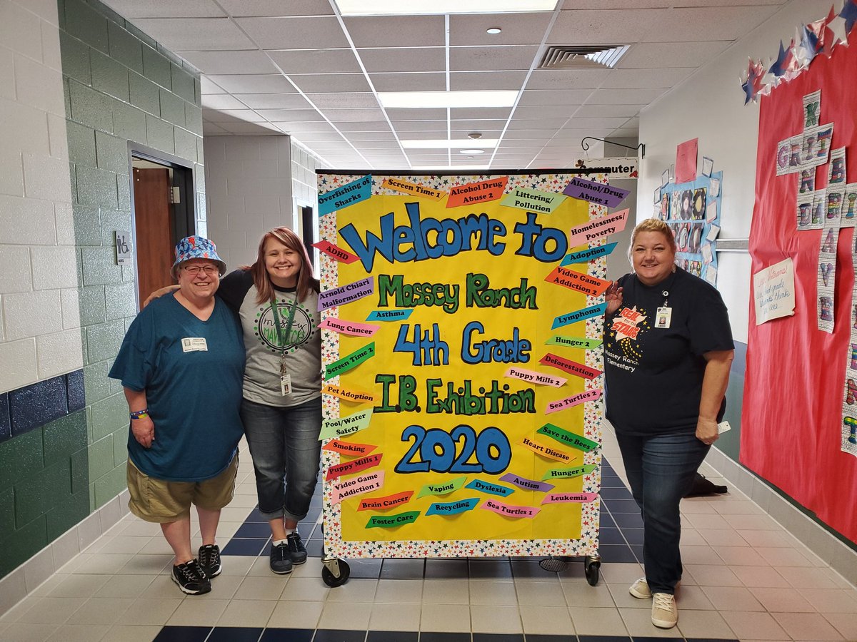 MasseyRanchElem's tweet image. We can&apos;t wait for 4th grade IB Exhibition tomorrow! 9-10am &amp;amp; 12-1pm  #WeAre🌎Class #WeAreKnowledgeable