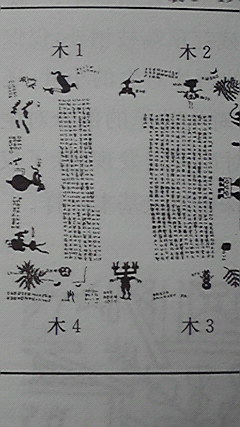 三頭幻人のモトの絵(現実的には三頭の幻人の解説は全くこの図の解説に立脚してない)の全体像、90年代以後の古代の世界・宇宙観とかの大陸の論文にはしばしば出てくるのね 