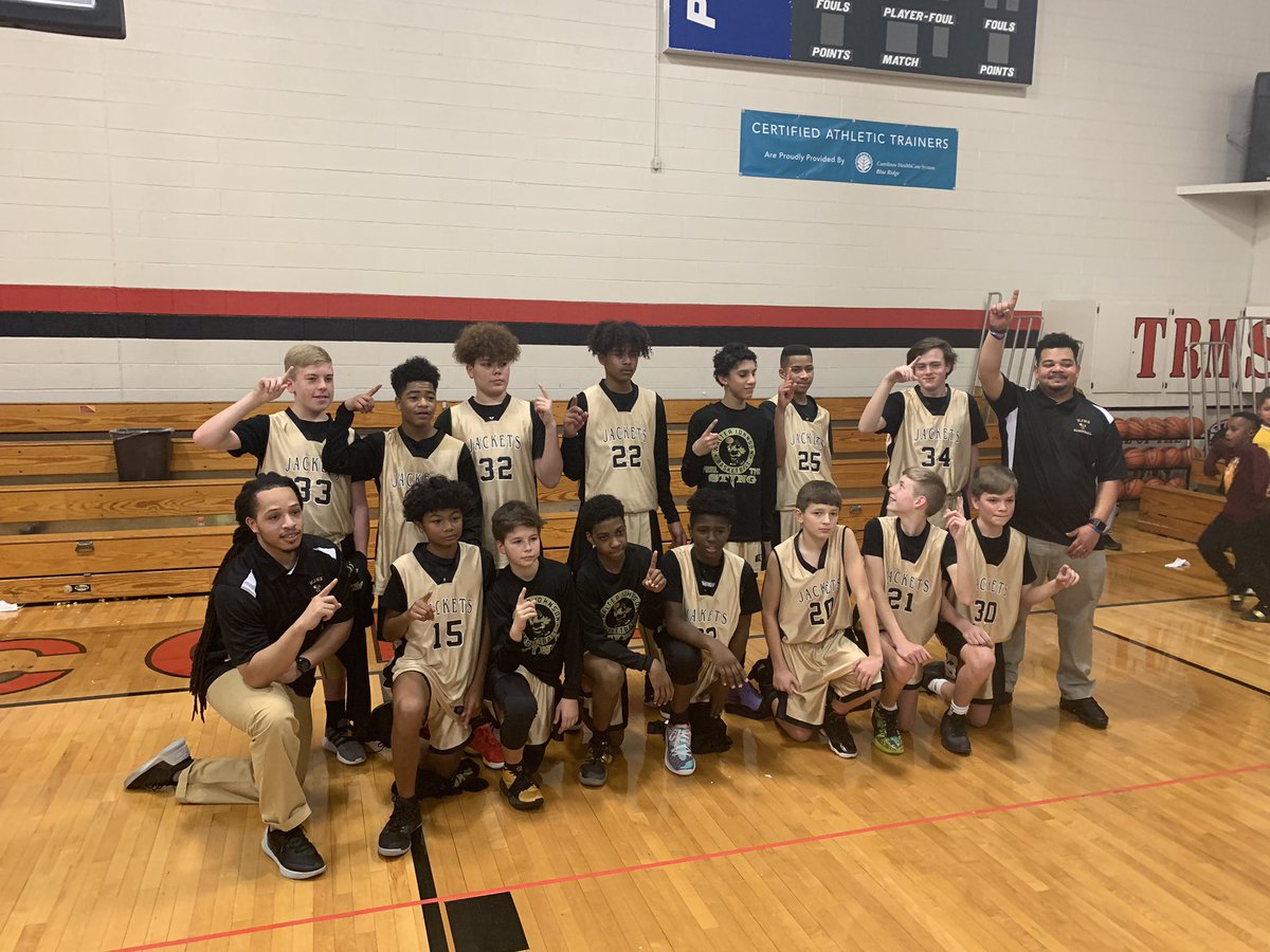 RealMrWhite13's tweet photo. @wjmsjackets Conference Champions! https://t.co/nN3hT7SKw4
