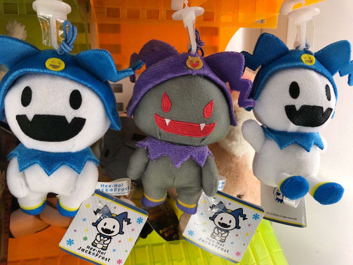 真・女神転生　メガテン　ペルソナ　DDS ジャックフロスト デニム ぬいぐるみ 真・女神転生 メガテン ペルソナ DDS ジャックフロスト デニム