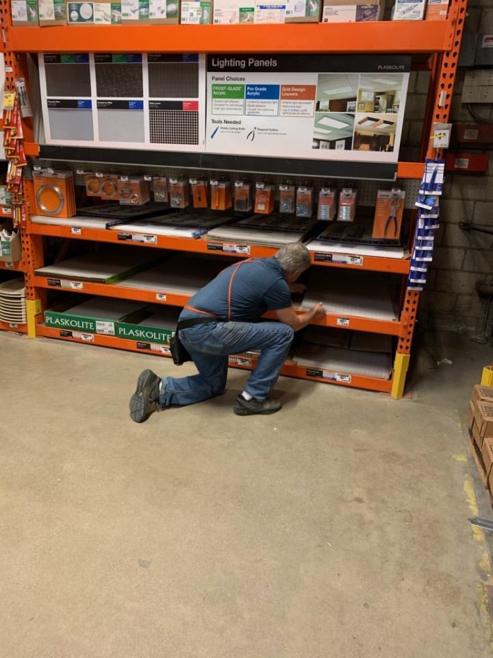 homedepot606's tweet photo. Ron and Doug keeping our aisles ready for our customer in D23! @MarkAveryHD @Yesenia_ASM0606 @Elliottwakeman3 @Jaime_HD_D25 @ANewmanhd https://t.co/8QeVYbEnR2