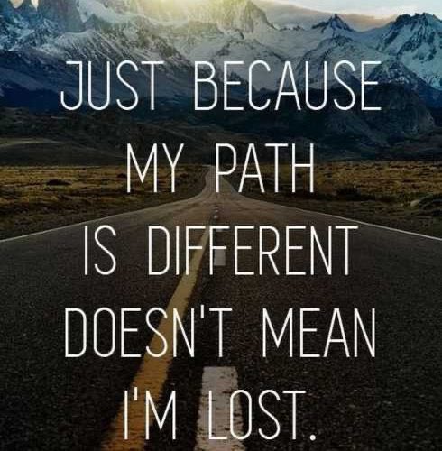Remember just because your journey is different than someone else that doesn’t mean it’s wrong. #aliviane #journey #selfrecovery #hope #courage