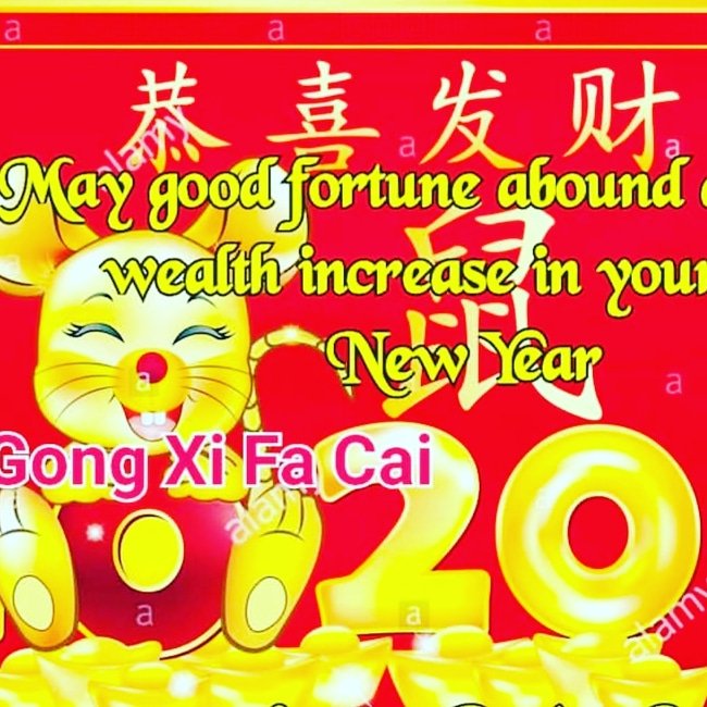 Happy Chinese new year 2020 to who are celebrate..... hope get better job and better life.