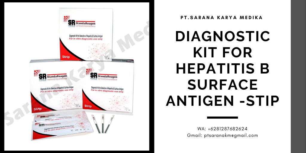 KaryaSkm's tweet photo. Produk SR ini digunakan untuk diagnosis awal laboratorium klinis kepada pasien yang diduga memiliki infeksi virus hepatitis B dan untuk skrining donor darah. #jualalatkesehatan #alkesmurah #alatdokteran #alatlab #alkeskesehatan #narkoba #stopnarkoba #antinarkoba #cegahnarkoba https://t.co/LSnsHjEd0G