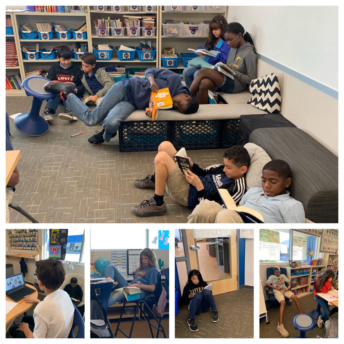 kimberlyAhewitt's tweet image. One of my favorite times in my day is talking to Ss about their books, goals, and growth. Meeting 1:1 about their NWEA reading has been encouraging and helpful to us both. They all make me so proud! #WCSPerseverance